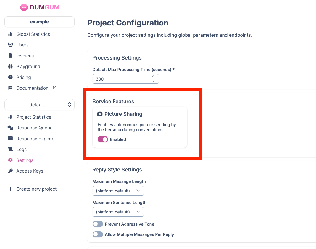 Autonomous photo sharing activation